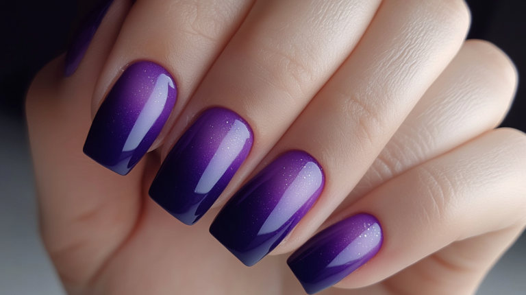 27 Stunning Purple Nails Ideas for Short & Medium Acrylic Nails