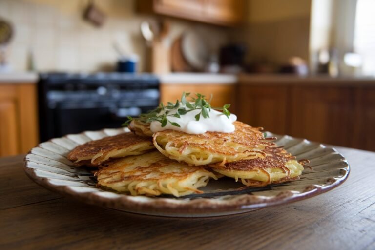 Deruny: Crispy Potato Pancakes with a Tasty Twist