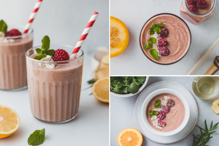 8 High Protein Smoothies Without Protein Powder