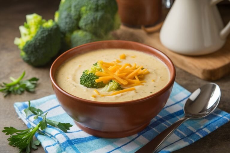 Rich & Creamy Keto Broccoli Cheddar Soup: Ultimate Comfort